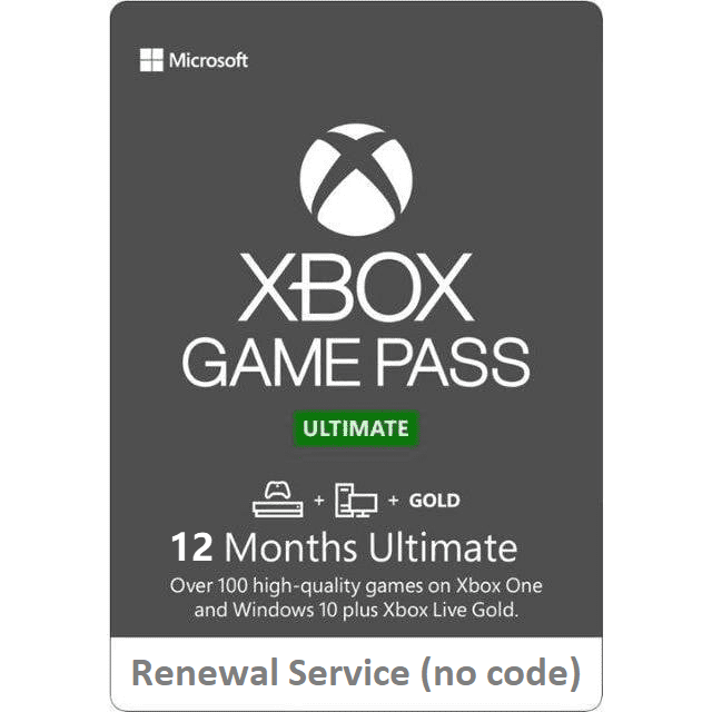 USA Region - 12 Months Xbox Game Pass Ultimate + Live Gold & Game Pass